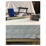 Hot Rod magazines Gun bag, Fishing rod case , pull up bar and small portable fridge