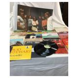 29 records Various artist and music 1 box set and 3 loose records, poster 2 story books