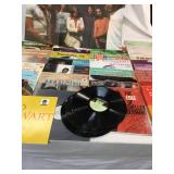 29 records Various artist and music 1 box set and 3 loose records, poster 2 story books