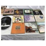 11 box set records of Various artist and music and 20 loose no jacket cover.