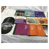 11 box set records of Various artist and music and 19 loose no jacket cover.