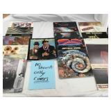 17 records Various artist and music and 12 just sleeve and record and 17 no record