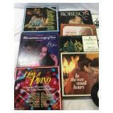 10 box set records Various artist and music 7 sleeve or cover no record