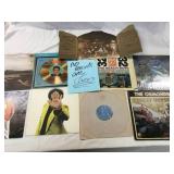 10 box set records Various artist and music 7 sleeve or cover no record