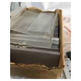 Jewelry cases and plex glass shelves