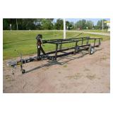 Pontoon trailer