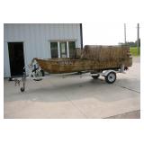 Duck Boat , Motor & Trailer Package