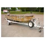 Duck Boat , Motor & Trailer Package