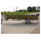 Duck Boat , Motor & Trailer Package