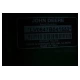 John Deere Rear Mount Tiller