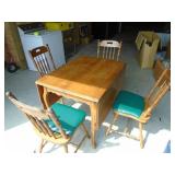 Table and 4 Chairs