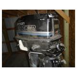 25 HP Johnson Tracker Outboard Motor