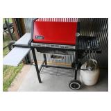 Grill and Propane Tank