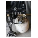 Grill and Propane Tank