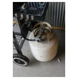 Grill and Propane Tank