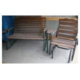 Gliding Patio Seating