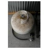 Camp Stove and Propane Tank