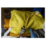 Outdoor Apparel, Flashlight, and Door Mat