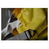 Outdoor Apparel, Flashlight, and Door Mat