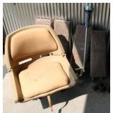 Boat Trailer Guides and Boat Seat