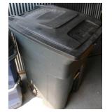 Garbage Cans on Wheels