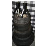 Tires and Jack Stands
