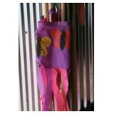 Plastic Fence Posts, Small Spade, and Lawn Ornaments