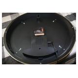 Neon Dartboard Clock