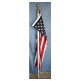Flagpole with American Flag