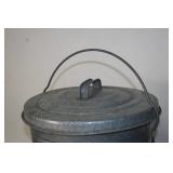 Galvanized Bucket with Lid