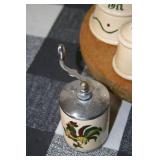 Vintage Toaster, Pressure Cooker, and Kitchen Décor