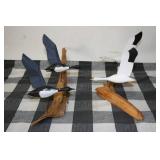 Swan and Loon Driftwood Art