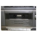 Record/Cassette Player and Tape Deck with Speakers