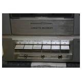 Record/Cassette Player and Tape Deck with Speakers