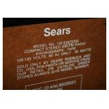 Record/Cassette Player and Tape Deck with Speakers