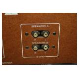 Record/Cassette Player and Tape Deck with Speakers