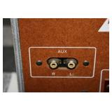 Record/Cassette Player and Tape Deck with Speakers