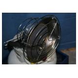 Propane Tank with Sunflower Heater Attachment