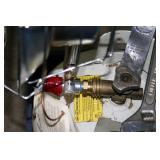 Propane Tank with Sunflower Heater Attachment