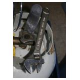 Propane Tank with Sunflower Heater Attachment