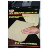 Orbital Sanders with Misc Sandpaper