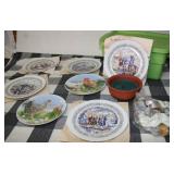 Collector Plates and Candles