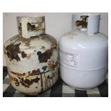 Two Propane Tanks