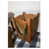 Footstool and Trash Cans