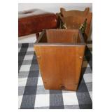 Footstool and Trash Cans