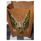 Footstool and Trash Cans