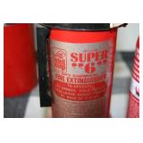 Fire Extinguishers and Hardware Box