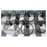Towel Holder Rings and Hooks