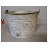Vintage Galvanized Steel Pail