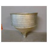 Vintage Galvanized Steel Funnel